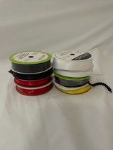 Sheer Ribbon Bundles - Variety of Colors and Brand 8 pcs - e427 - $3.96