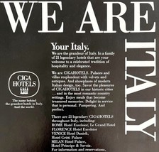 Ciga Grand Hotel Italy 1979 Advertisement Travel Vintage European DWKK6 - $41.13 CAD
