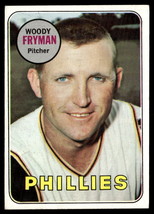 1969 Topps #51 Woody Fryman  VG-EX-B112R1 - £15.57 GBP