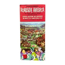 Vintage Roadside America Miniature Village Travel Tourist Vacation Brochure - £6.10 GBP