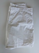 LOGG Label Of Graded Goods Womens Size 14 White Walking Shorts H&amp;M - £11.34 GBP