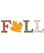 Fall Decorations for Home, 4 Pcs Thanksgiving Wooden Table Decor - $18.88 CAD