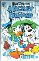 Walt Disney&#39;s Mickey and Donald Comic Book #8 Gladstone 1988 VERY FINE+ - £2.58 GBP