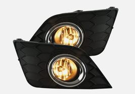 Front Bumper Fog Lights W/Bezel+Switch For 2016-2019 Nissan Sentra Clear... - $28.71 CAD