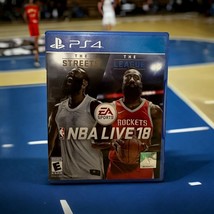 NBA Live 18 (Sony PlayStation 4 PS4) *GAME &amp; CASE - TESTED* - $7.75