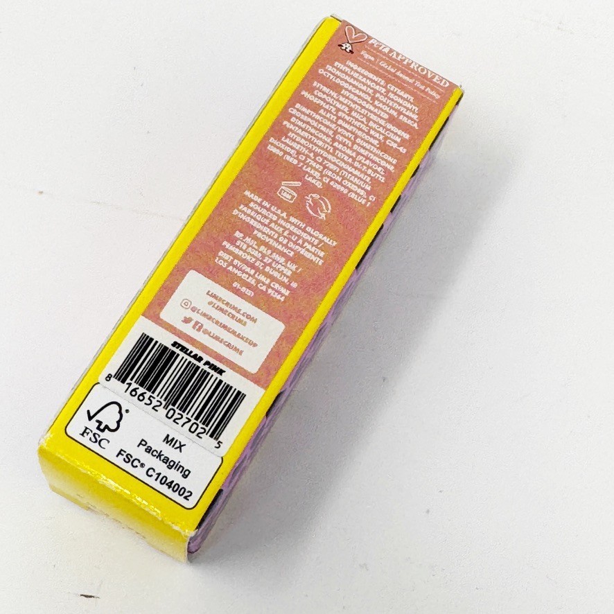 Lime Crime  STELLAR PINK Soft Touch Comfort Matte Lipstick (Pink Nude) NEW Item image 5