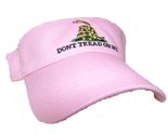 RFCO Gadsden Tea Party Pink Embroidered Don&#39;t Tread On Me Visor, New Cap... - $11.94
