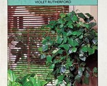 Happy House Plants by Violet Rutherford / 1986 Paperback Gardening - $2.27