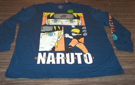 Shonen Jump NARUTO Shippuden Anime Long Sleeve T-Shirt MENS 2XL XXL NEW ... - $24.74