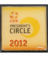 2012 - care - President&#39;s Circle- Backpack Hat Lapel Pin - $254.06 MXN