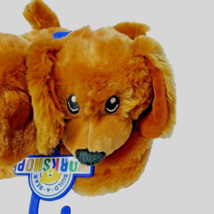 Tan Puppy Dog Plush Slippers Size 10-11 Kids Small Build a Bear Workshop New - £5.58 GBP