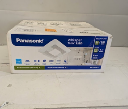 Panasonic WhisperThin DC Led Pick-A-Flow 80-100 CFM Ceiling/Wall Exhaust... - $102.90