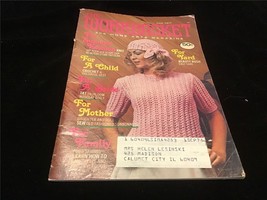 Workbasket Magazine June 1977 Knit Sweater &amp; Cap, Crochet a Colorful Child Vest - $7.50