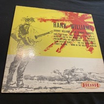 A Tribute to Hank Williams LP 1959 Johnny Williams &amp; The Singing Cowboys - £4.22 GBP
