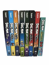 Dog Man and Cat Kid Comic Club Collection of 8 Books Good Condition - £19.36 GBP