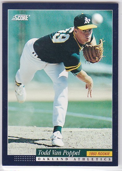 M) 1994 Score Baseball Trading Card - Todd Van Poppel #607 - $1.97