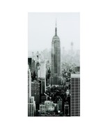 72 x 36 in. Empire State Building Frameless Tempered Glass Panel Contemp... - £359.98 GBP