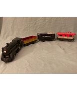 D-169 VINTAGE COLLECTION OF MARX TIN LITHO WIND-UP TRAIN SET Engine and ... - $38.50