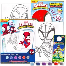 Spidey and His Amazing Friends Paint Posters Set 4 Pc Bundle with Spidey and Fri - £19.50 GBP