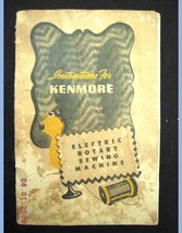 Antique Vintage Instructions Kenmore Electric Sewing Machine Rotary - £11.83 GBP