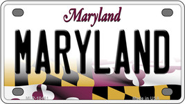 Maryland MD Novelty Mini Metal License Plate Tag - £11.25 GBP