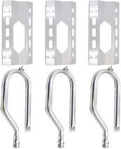 Grill Heat Plate Tent Shields And Burners Stainless Steel for Nexgrill 7... - $74.40 CAD