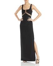 Aidan by Aidan Mattox Cutout Square Neck Gown - £43.47 GBP+