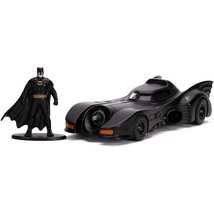 Batman (1989) Batmobile with Figure 1:32 Hollywood Ride - £24.15 GBP