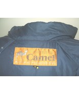 Camel goose feather down jacket Medium circa 1970s-1980s "puffer jacket" - £67.94 GBP