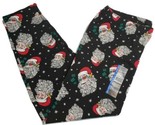 No Boundaries Womens Black Santa With And Without Sunglasses Legging Siz... - $8.90