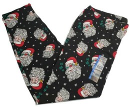 No Boundaries Womens Black Santa With And Without Sunglasses Legging Siz... - $8.90
