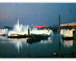 Fountain of the Planets New York Worlds Fair NY Chrome Postcard U11 - $4.42