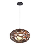 Moreno 1-Light Plug-In Swag Pendant Ceiling Light - £140.75 GBP