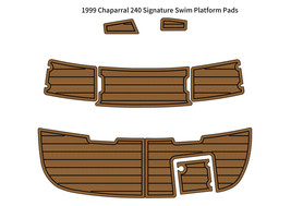 1999 Chaparral 240 Signature Swim Platform Boat EVA Foam Teak Deck Floor... - £275.68 GBP