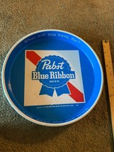 Pabst Blue Ribbon Beer Vintage Beer Tray Tin &quot;WHAT WILL YOU HAVE, SIR!&quot; ... - £86.84 GBP