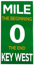 Lot of 6 Mile 0 The Beginning The End Key West Green White Decal Bumper ... - £14.93 GBP