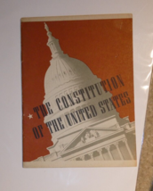 Vintage 1920s Booklet John Hancock Insurance Constitution of the US - £16.28 GBP