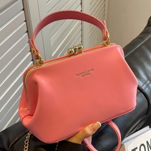 Vinatge Women Green Pink  Clip Shouder Bags Designer Party Handbags  Pu Leather  - £84.97 GBP