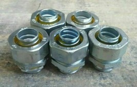 (Lot of 5) Crouse Hinds 3/4&quot; EMT Compression Connector - $36.31
