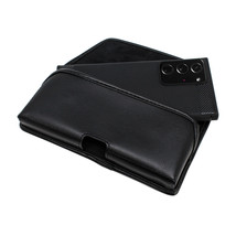 Galaxy Note 20 Ultra Belt Holster Pouch Leather with Rotating Clip, Horizontal - £29.56 GBP