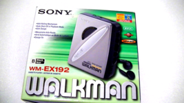 Restored Vintage Sony Walkman Cassette Player WM-EX192, Works Very Well - £113.47 GBP