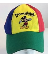 Disneyland Resort Mickey Mouse Baseball Cap Hat Block Color  Youth one size - $14.59