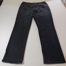 Bandolino Amy High Rise Women's Black Jeans Size 14 Measured (33x30) image 10