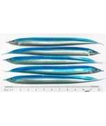 Ribbonfish Trolling Lure Bait from Almost Alive Big Game Blue/Silver 5 Pack - €23,93 EUR