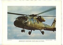 2 Boeing Vertol YUH-61A Color Photos 8 1/2" x 11" - $27.72