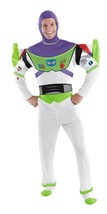 Disney Pixar Toy Story Buzz Lightyear Adult Deluxe Men&#39;s Costume Disguise 50-52 - £73.06 GBP