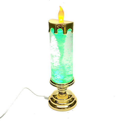 Magic Tornado Rainbow LED Candle Light - Gold - $44.80