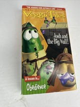 Veggie Tales Classics Josh and the Big Wall - A Lesson In Obedience Green VHS - £3.94 GBP