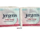 2x Jergens Mild Soap Bars 4-packs • Cleans &amp; Freshens - 8 Bara Total - £25.03 GBP