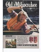 1984 Old Milwaukee Beer Print Ad Stroth Brewery 8.5&quot; x 11&quot; - $20.16